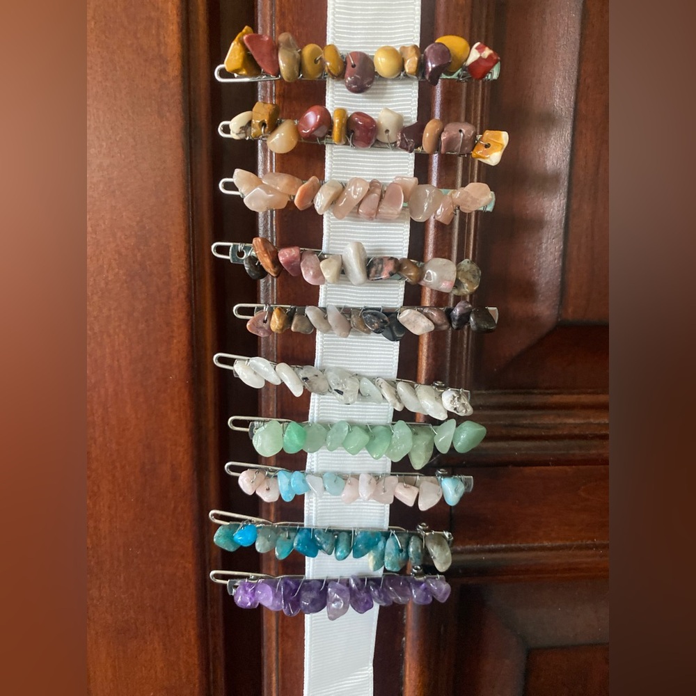 2 for $12 Crystal Hair Clips